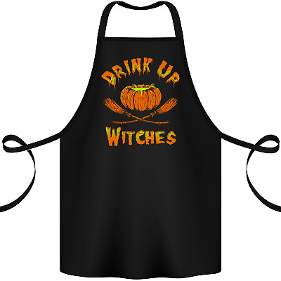 Drink up Witches Cotton Apron 100% Organic