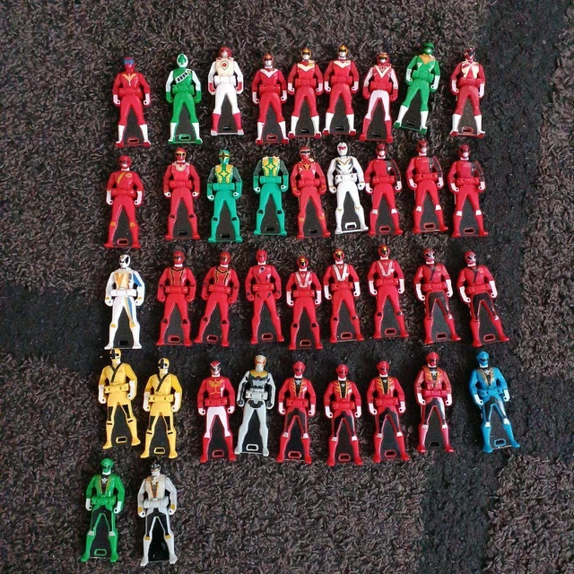 POWER RANGERS KAIZOKU Sentai Gokaiger Ranger Key Set Bundle Super ...