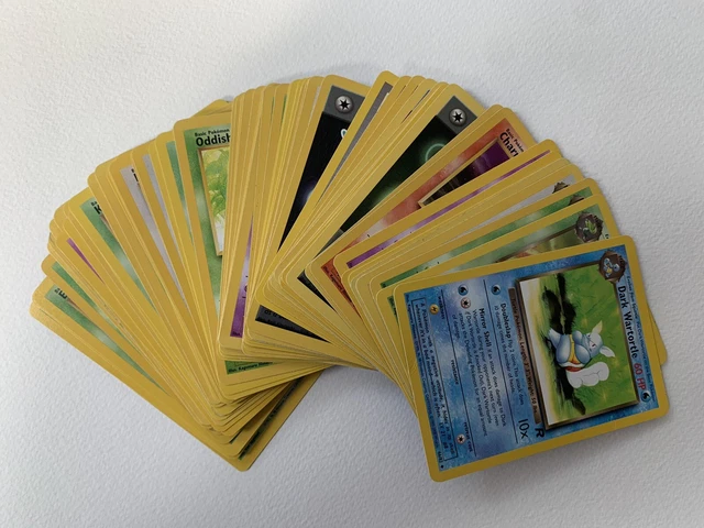 68 x Pokemon Cards - Team Rocket - WOTC - Huge Bundle Non Holo Job Lot