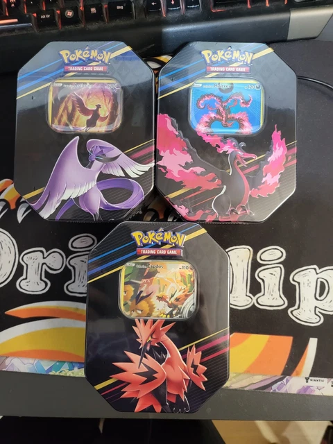 Pokemon Crown Zenith / Zenit der Könige Tin Bundel OVP ENG 3 Tins