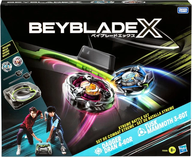 Arène Beyblade X Hasbro 2025 – Avec 2 Toupies, Neuf, Japon