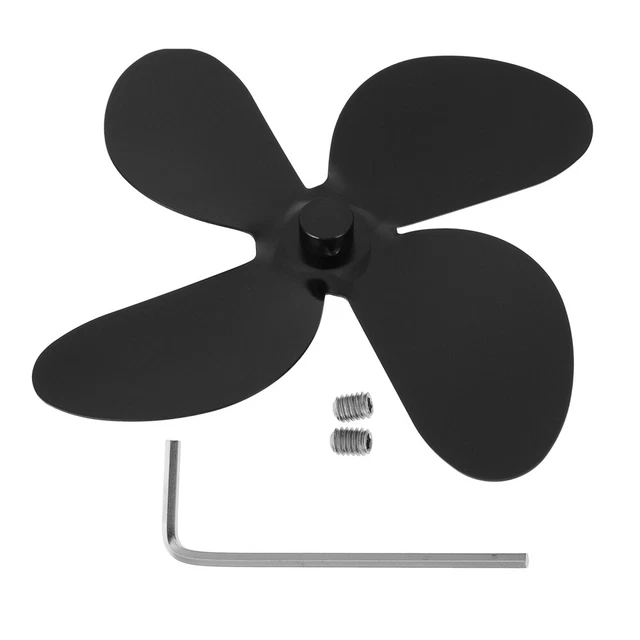 Aluminum Fan Warm Air Wood Stove Outdoor Ceiling Alloy