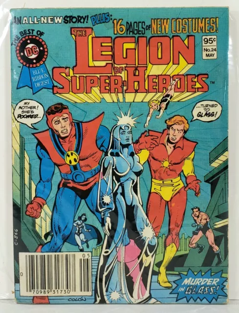 THE LEGION OF SUPER-HEROES #24 | DC Comics 1982 Newsstand | THE BEST OF DC