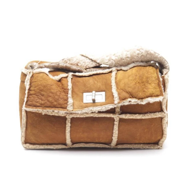 Schultertasche Chanel Braun