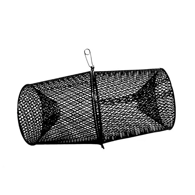 Frabill Torpedo Minnow Trap, Mesh, Black