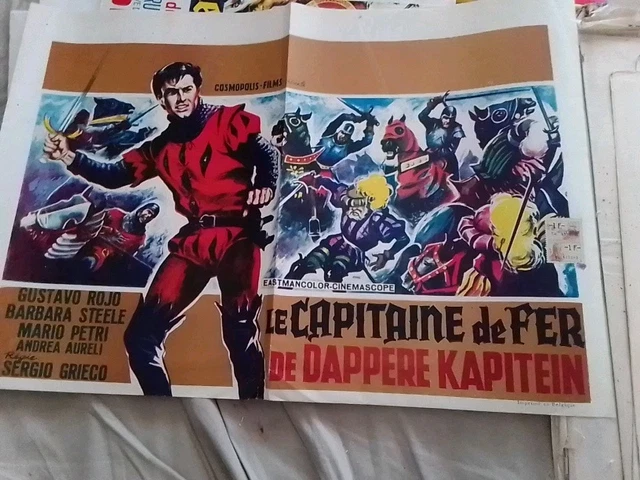 LE CAPITAINE DE Fer Sergio Grieco Gustavo Rojo Barbara Steele EUR 3,00 ...