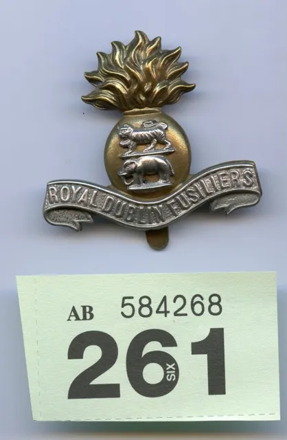 WW1 ROYAL DUBLIN Fusiliers Cap badge £25.00 - PicClick UK