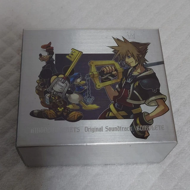 KINGDOM HEARTS ORIGINAL Soundtrack COMPLETE Box CD set of 9 SQUARE ENIX