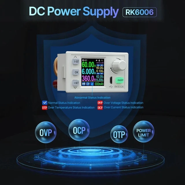 Alimentatore Regolato Comunicazione Tensione Step Down Convertitore Buck