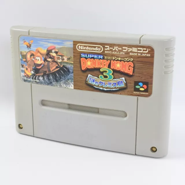 Super Famicom SUPER DONKEY KONG 3 Country Nintendo Cartridge Only sfc