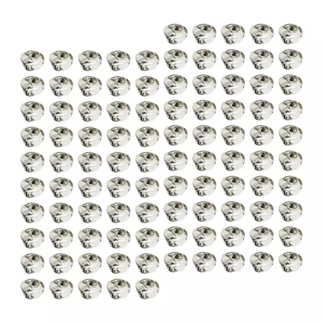 100 Pieces Crafting Bells Charms Crafts Small Bells for Festival Wreath Xmas