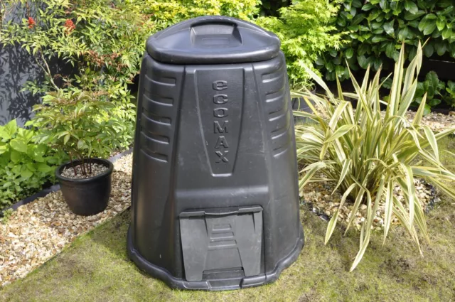 ECOMAX - Garden Composter Converter Compost Bin Food Organic Waste Recycling