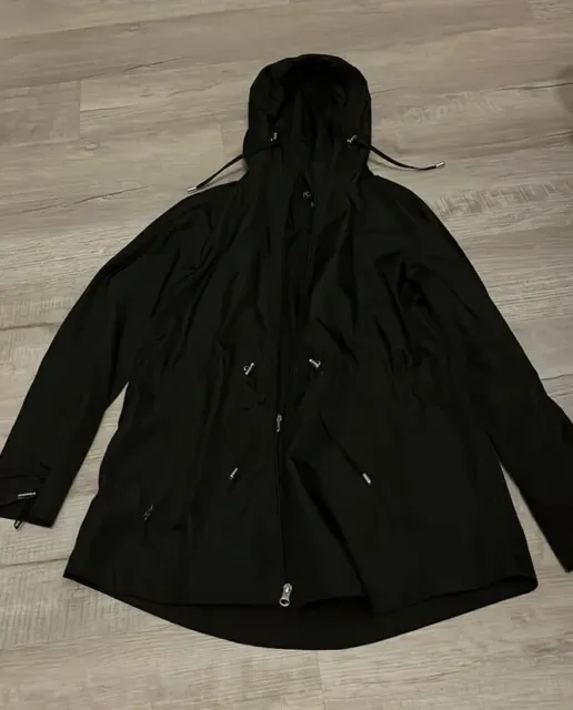 Jones New York Ladies' Packable Rain Jacket Coat Size Small