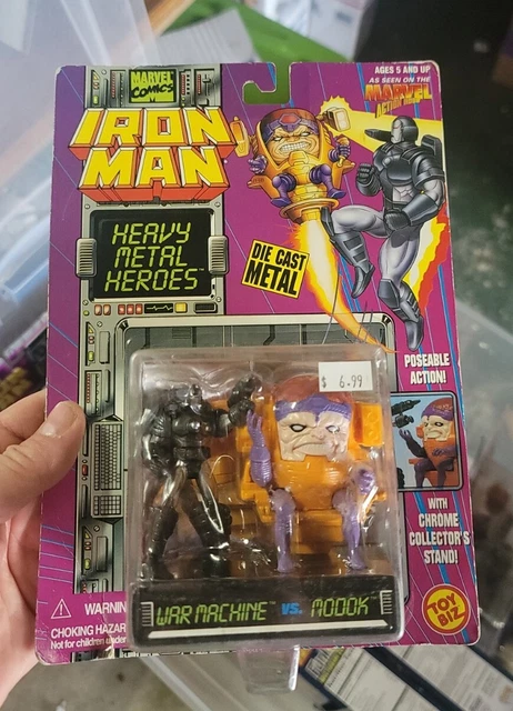 Toy Biz Iron Man Heavy Metal Heroes War Machine Vs Modok MoC Marvel Comics