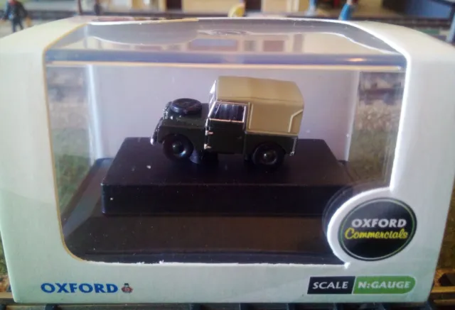 Oxford Busch NLAND 188009. Land Rover 1988.Esc. 1/160 (N). Nuevo. Muy detallado.