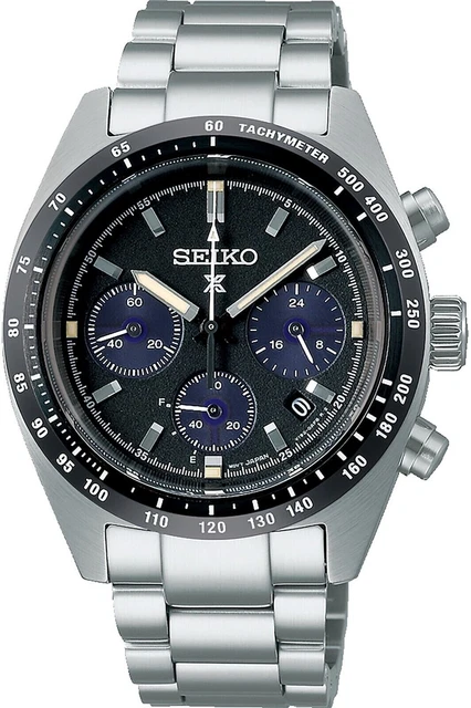 Seiko Prospex Men's Black Watch - SSC819 CHRONGRAPH STAINLESS Seiko Prospex Men's Black Watch - SSC819 CHRONGRAPH STAINLESS