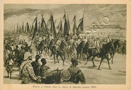 Colonie, Eritrea - Cheren, ritorno dopo la vittoria di Agordat