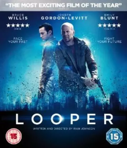 Looper Blu-ray (2013) Bruce Willis, Johnson (DIR) cert 15 FREE Shipping, Save £s