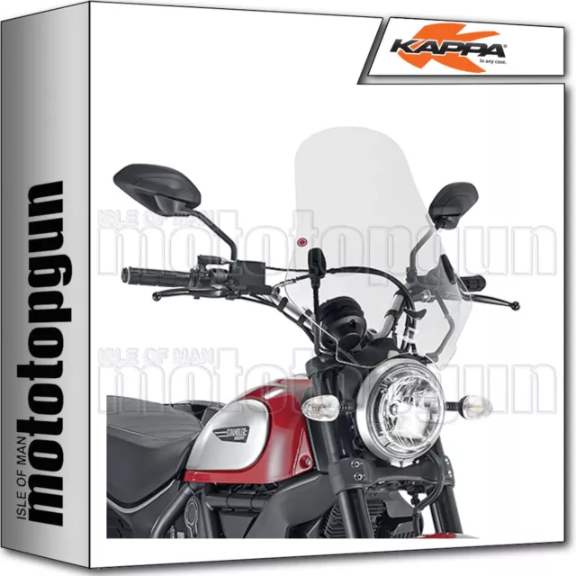 Kappa Windschild Ducati Scrambler Icon 800 2021 21 2022 22 2023 23