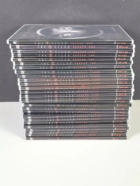 The X-Files complete seasons 1 - 9 lot 27 DVD's ~ T505