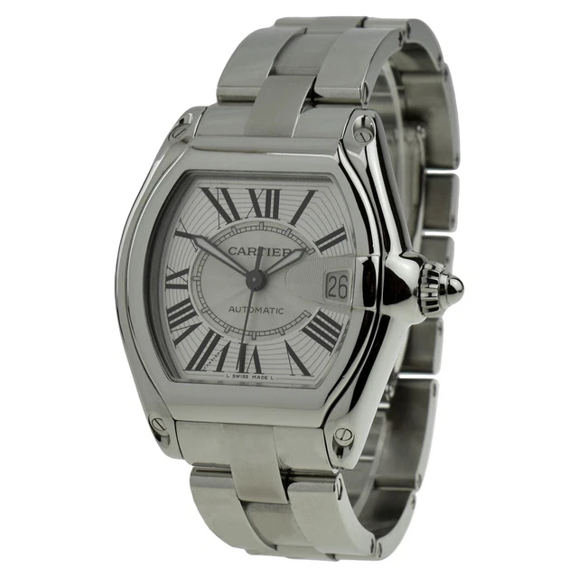 Cartier Roadster Stainless Steel Automatic Wristwatch W62025V3 Cartier Roadster Stainless Steel Automatic Wristwatch W62025V3
