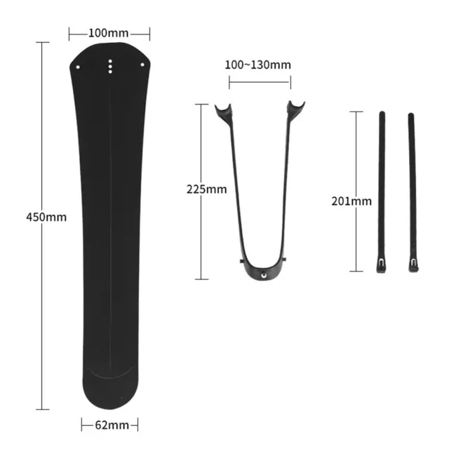 Aile fourche arrière réglable pour vélo rester au sec et protégé sur la rou