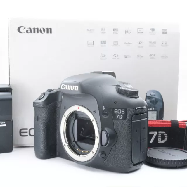 Appareil photo reflex numérique Canon EOS 7D 18,0 MP "SC10,700 en boîte...