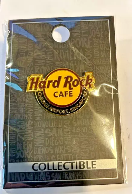 HARD ROCK CAFE Changi Airport Singapore  Classic Logo  Pin Badge