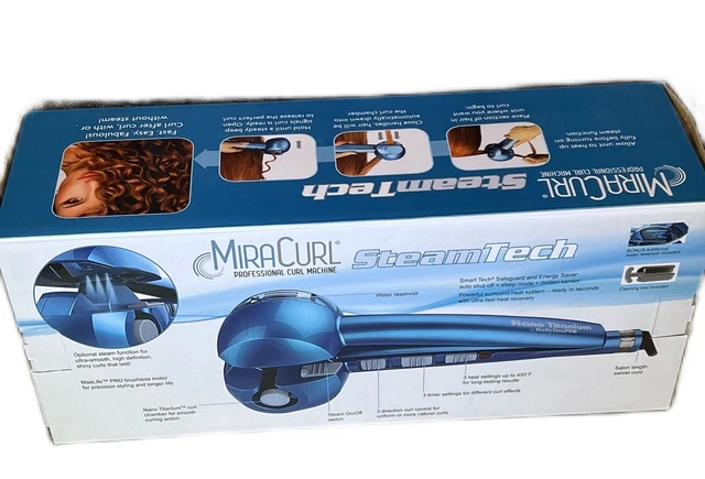 BABYLISS PRO BABNTMC2 MiraCurl Steam Tech Nano Titanium Brand NEW Free Ship 69.95 PicClick