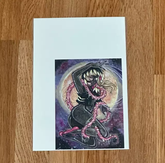 Gwenom Art Print Megan Weir ComicTom101 Mystery Mail Call Marvel Comics