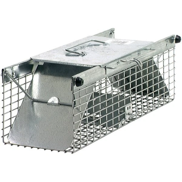 1-Havahart Galvanized Steel 18 In. 2-Door Large Animal Trap Model: 1025