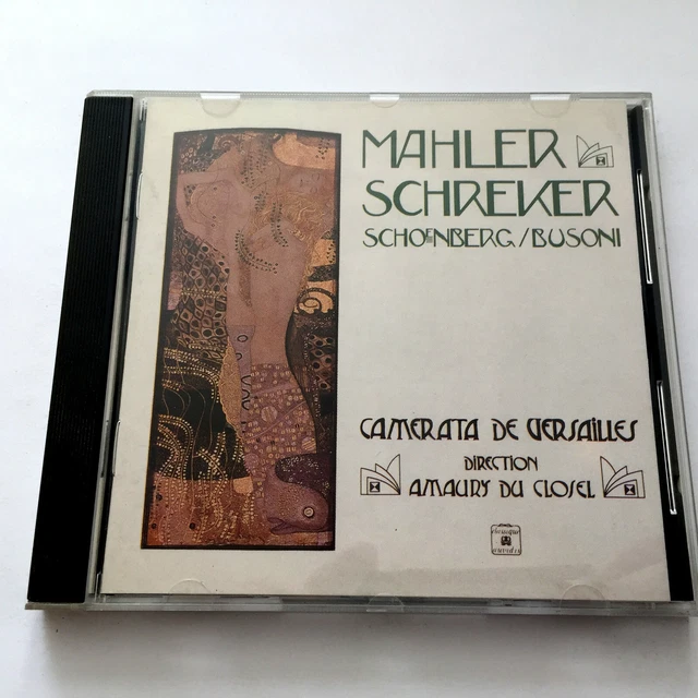 Works by Mahler, Schreker, Schoenberg, Busoni (CD 1986) Camerata De Versailles