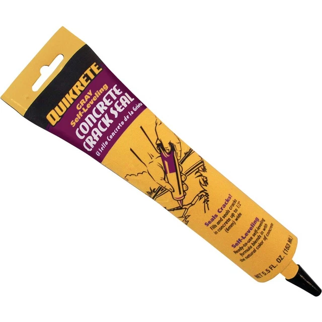 Quikrete Ready-To-Use 5.5 Oz Gray Concrete Sealant 8640-15 Pack of 12 Quikrete