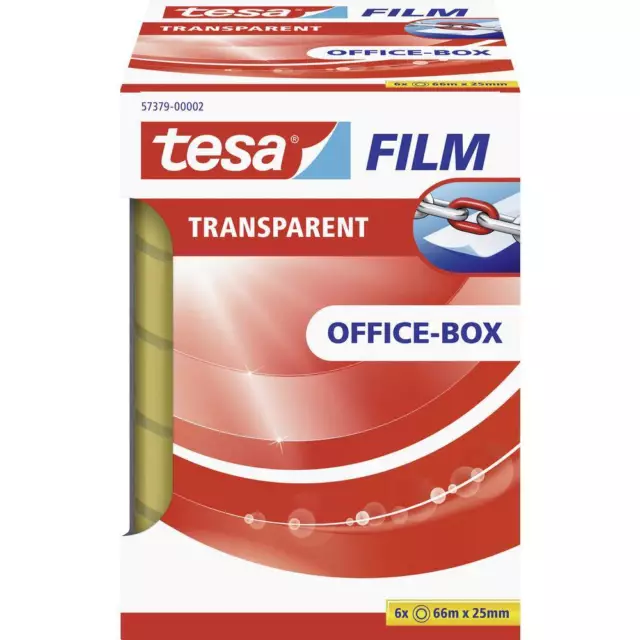 tesa OFFICE-BOX 57379-00002-01 Nastro adesivo tesafilm Trasparente (L x L) 66 m