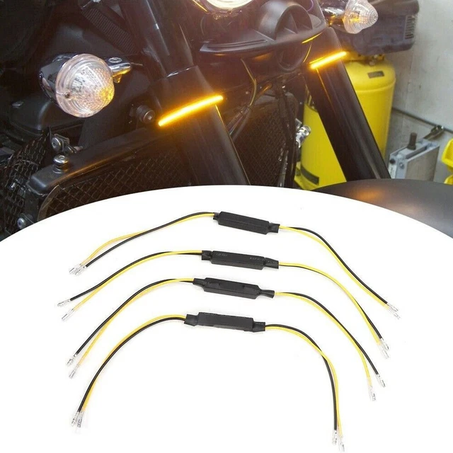 Résistance de décodage efficace pour moto DEL modification du clignotant