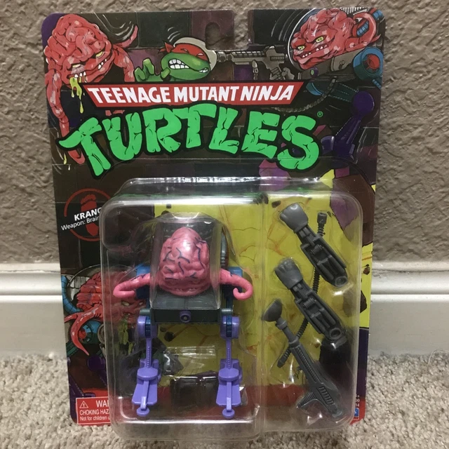 KRANG figure TEENAGE MUTANT NINJA TURTLES tmnt CLASSIC retro PLAYMATES 2022