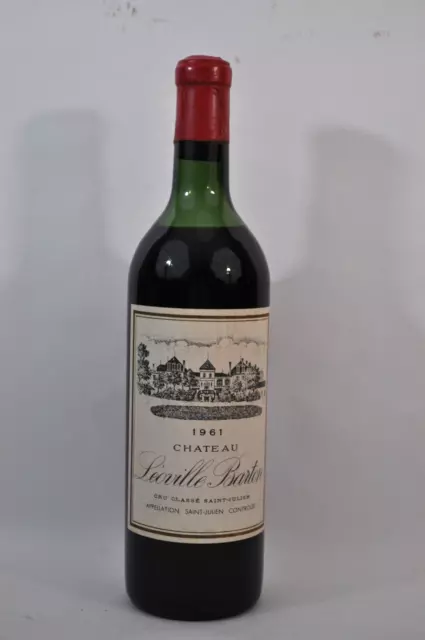 Vin -  1 Bouteille - Château Léoville Barton - Cru Classé - 1961
