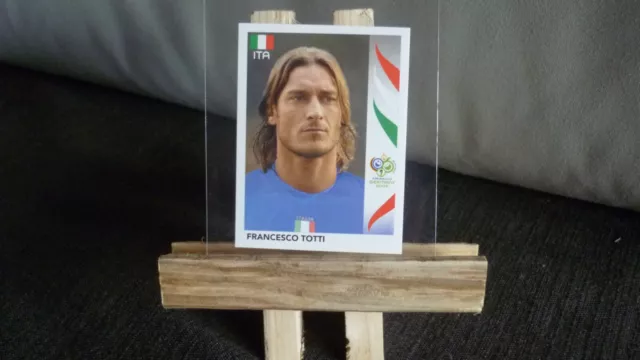 Vignette Panini World Cup Germany 2006 Francesco Toti Italy# 338 Rare Original