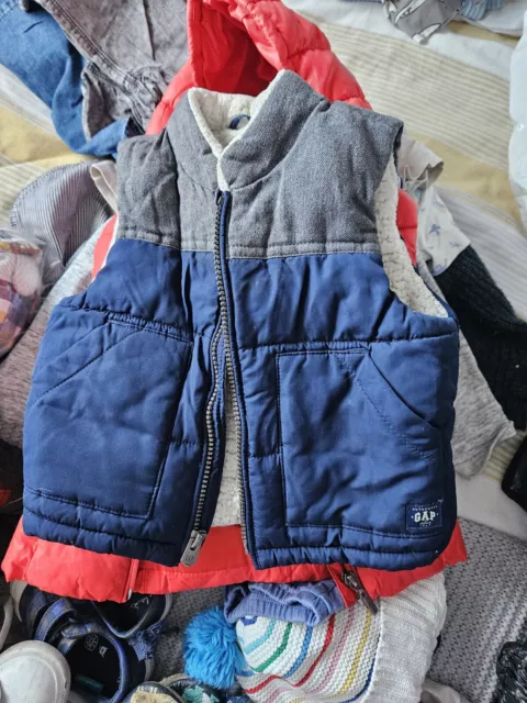 boys 18-24  months bundle 2 gillets