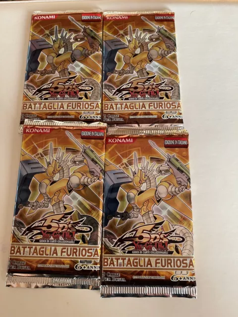 Battaglia furiosa  booster sealed/pacchetto sigillato UNLIMITED yu gi oh