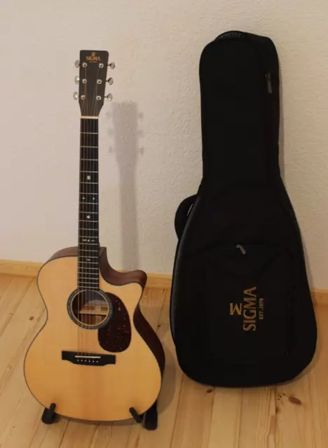 SIGMA GUITARS- Gitarre SGMC-10E neue Crossroad-Serie  vollmassiv / *AUSSTELLER*