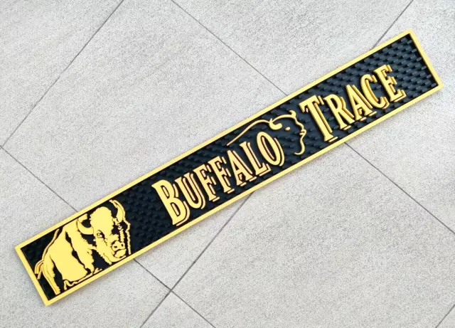 BUFFALO TRACE Rubber bar mats drip mat spill mat bar runner beer coasters pubs