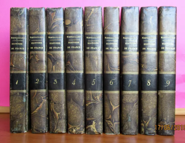 Histoire de France depuis la fin du Règne de Louis XVI jusqu'à l'année 1825,1827