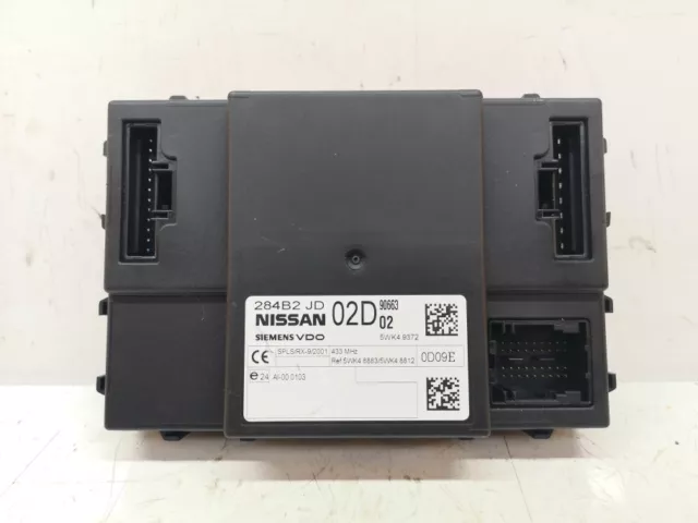 Nissan Qashqai Mk1 07-13 1.5 Diesel Body Control Unit Bcu 284B2Jd02D