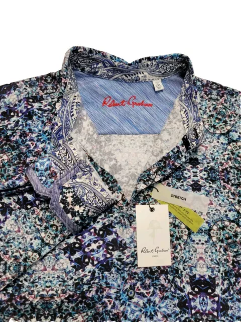 Robert Graham REFRACTION Kaleidoscope $238 2XL Classic Fit NWT XXL