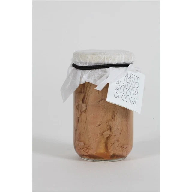 Filetti di Tonno Alalunga Allolio doliva Gr. 300