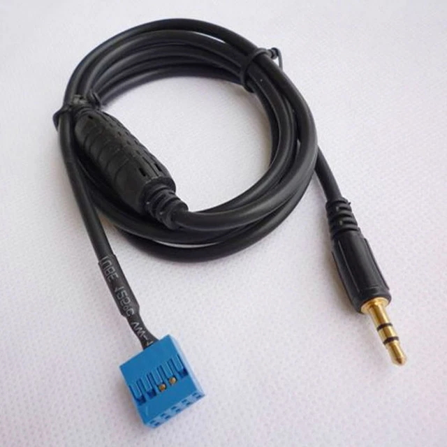 10 PINS Car AUX Input Mode Cable Adapter Radio Interface For E46 1998-2006