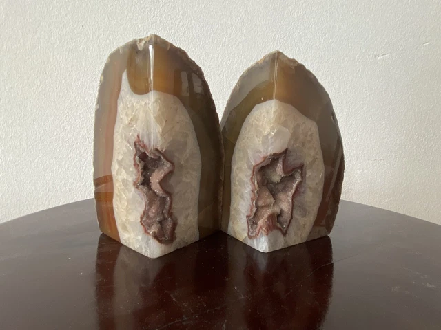 Citrindruse  Aus Amethyst Druse Kristall Edelstein Geode Bergkristall Quarz
