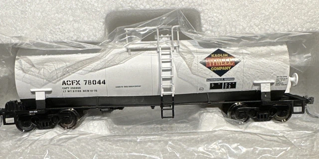 ATLAS HO RTR #1704-4 ACF Kaolin Tank Car Thiele ACFX 78044 NIB $57.29 ...