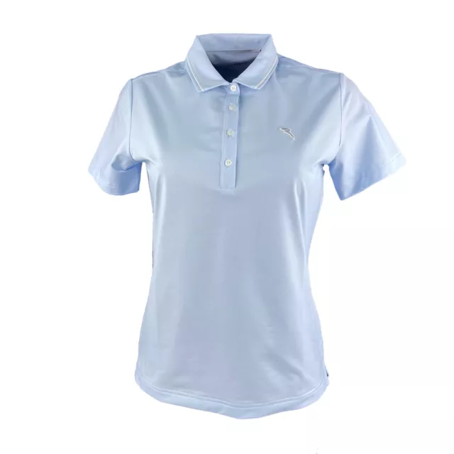 Chervo Golf Damen Polo Hemd Afternoon DRY MATIC hellblau 125E 2.Wahl